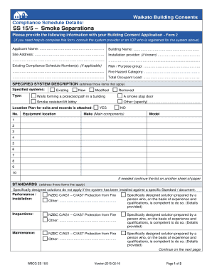 New Zealand Building Consent Application Form 2