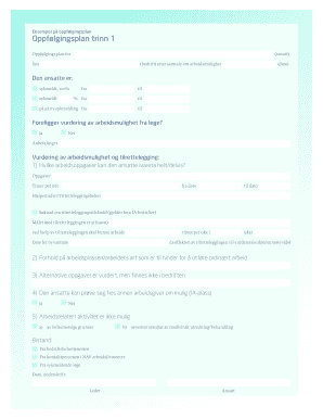 Follow-Up Plan for Employee