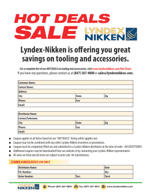 Lyndex-Nikken Hot Deals Coupon