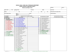 Referral and Report bFormb SCHOOL BOARD OF BROWARD bb - broward k12 fl