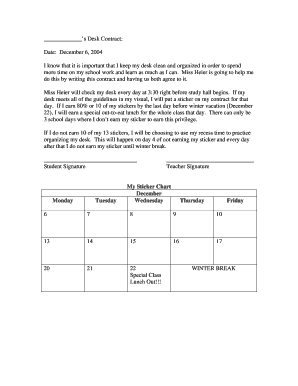 Pregnancy weeks and months chart - My Sticker Chart December Monday Tuesday Wednesday