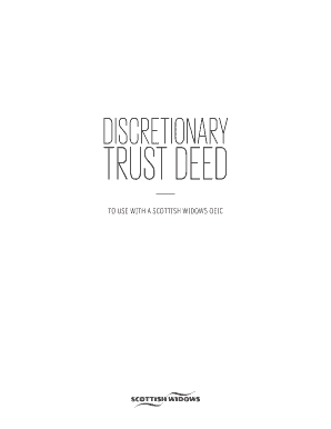 Scottish Widows OEIC Trust Deed
