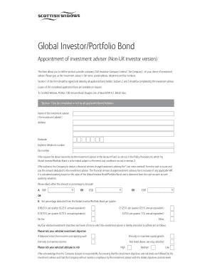 Appointment of Investment Adviser Form