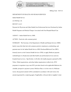 Billing Code 4165-16 Indian Health Service AGENCY Indian - npaihb