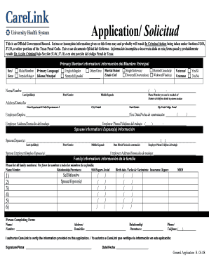 CareLink General Application