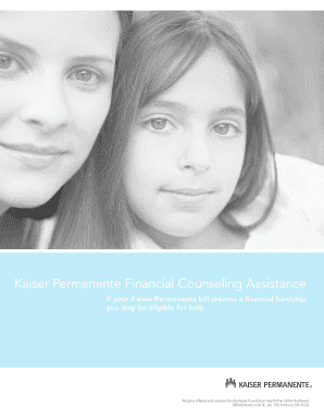 Kaiser Permanente Medical Financial Assistance Form