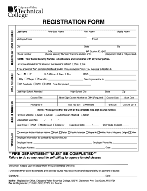 Student Registration Form
