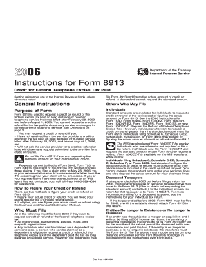 Instructions for Form 8913