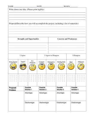 Project Proposal Form
