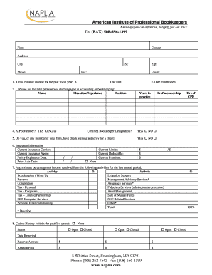 Printable bookkeeping information checklist - Fill Out & Download Forms