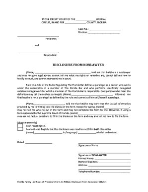 Petition for simplified dissolution of marriage florida - Fillable