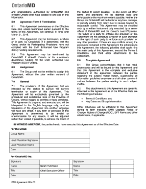 EMR Enhanced Use Program Agreement
