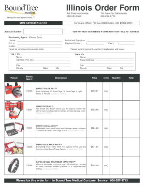 Illinois Order Form