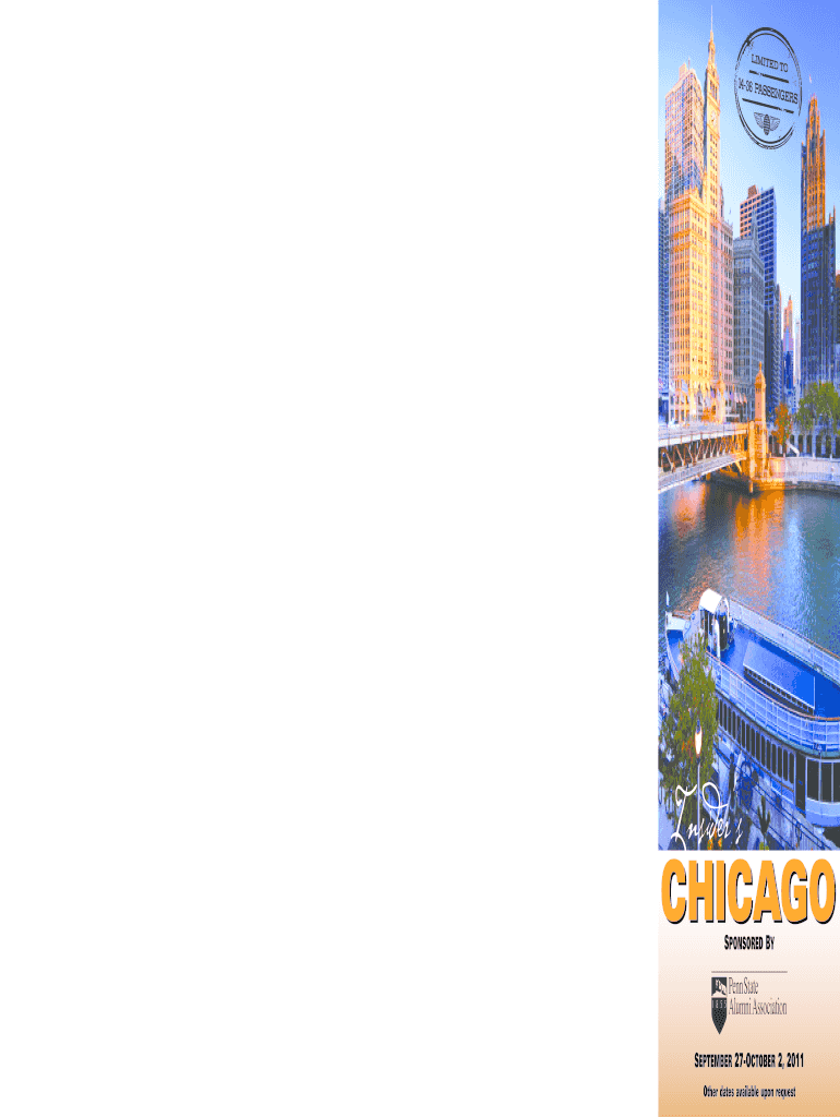 Fillable Online alumni psu Chicago City Hall Rooftop Garden CHICAGO