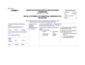 SEC Form 3 Beneficial Ownership