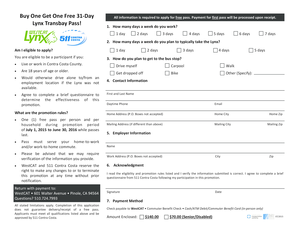 Lynx Transbay Pass Application Form