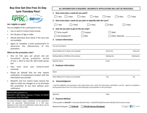 Lynx Transbay Pass Application
