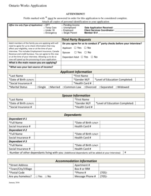 Fields marked with * must be answered in order for this application to be considered complete