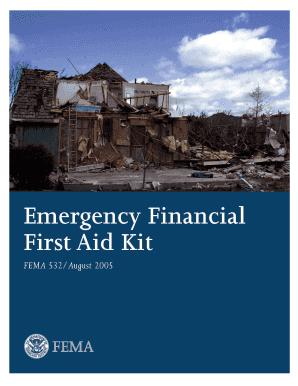 Emergency Financial First Aid Kit
