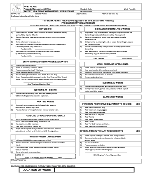 Work Permit Application