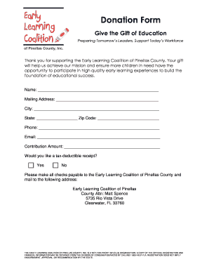 Donation Form
