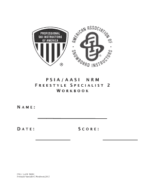 Freestyle Specialist 2 Workbook