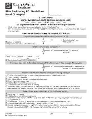 STEMI Treatment Protocol