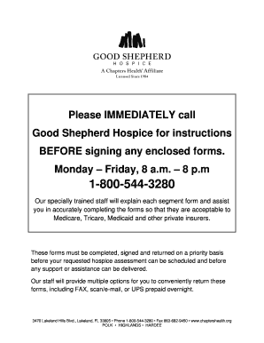 Patient Agreement and Informed Consent for Hospice Care