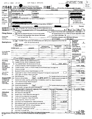 US Individual Income Tax Return