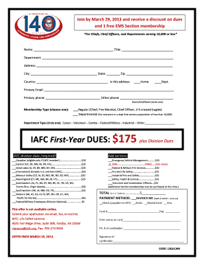 For Chiefs Chief Officers and Departments serving - iafc