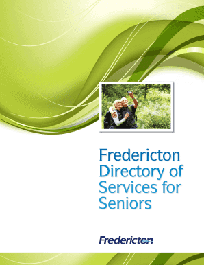 Fredericton Senior Personal Record Form