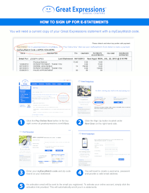Great Expressions Dental Payment Form