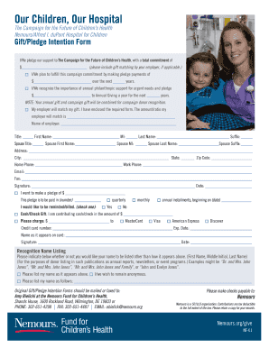 Administrative assistant cv template microsoft word - 201007007 AIDHC Fund Pledge Forms-external - nemours