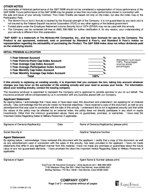 EquiTrust Life Insurance Deferred Annuity Contract