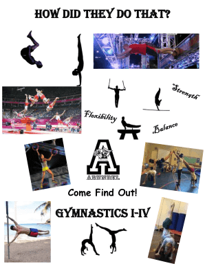 Gymnastics Permission Form