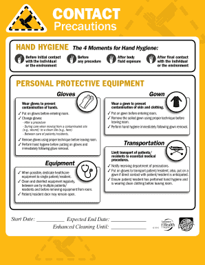Infection Control Protocol