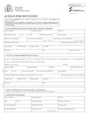 Auxilio por Defunción