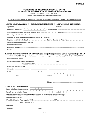 Certificado de Traslado Temporal