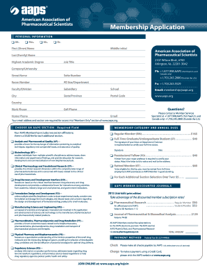 Membership Application Form