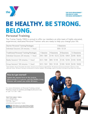 ymca flyer template