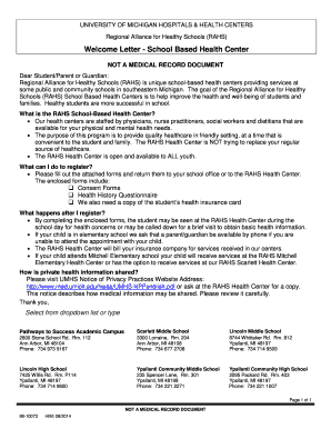 General Consent for Healthcare Services