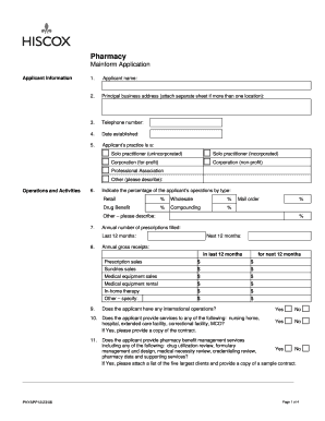 Pharmacy Mainform Application