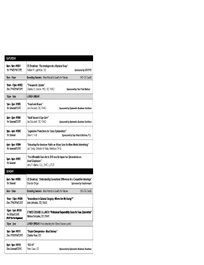 Texas Optometrist Continuing Education Form
