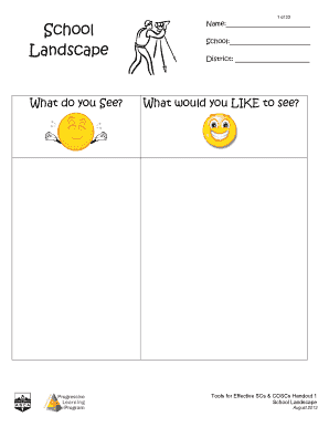 School Council Yearly Agenda Template