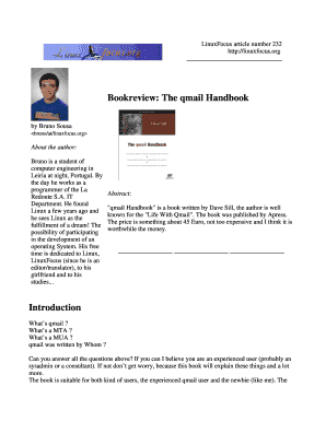 Bookreview The qmail Handbook - LinuxFocus - linuxfocus