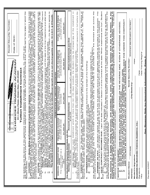 Tuition Installment Contract