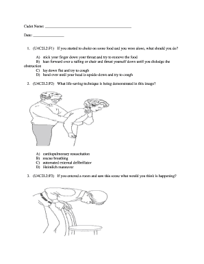 Emergency First Aid Quiz