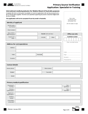 Primary Source Verification Application