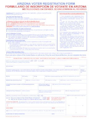 Arizona School Enrollment Form