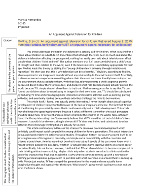 Article Review Assignment